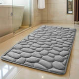 Set 4 Covorașe de Baie Antiderapante, Gri – Ofertele Zilei