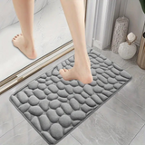 Set 4 Covorașe de Baie Antiderapante, Gri – Ofertele Zilei