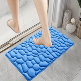 Set 4 Covorașe de Baie Antiderapante, Albastru – Ofertele Zilei