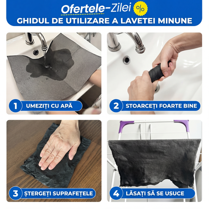 Laveta din Fibră Abrazivă (5+5 Gratis)