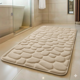 Set 4 Covorașe de Baie Antiderapante, Crem – Ofertele Zilei
