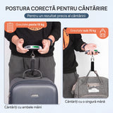 Cântar Digital de Precizie pentru Bagaje