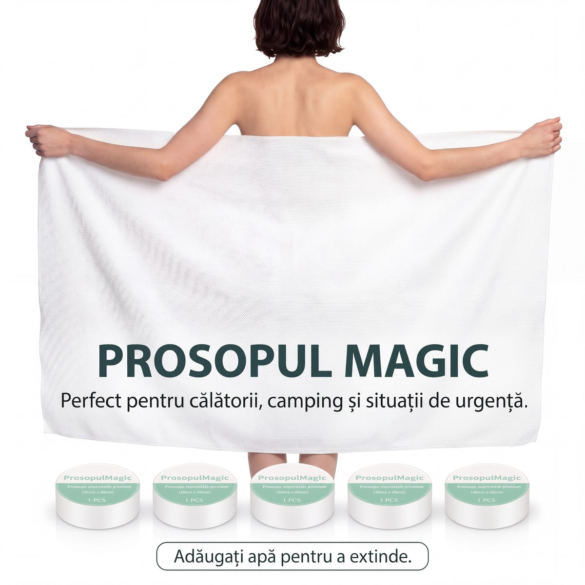 Set 5 Prosoape Expandabile Mari