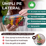 Umpli borcanul pe lateral