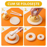 Set pentru gogoși cu formă și clește