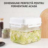 Recipient de Fermentare cu Capacitate Mare cu Sistem de Presare