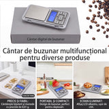 Cântar Bijuterii Digital Portabil cu Afișaj LCD