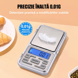 Cântar Bijuterii Digital Portabil cu Afișaj LCD