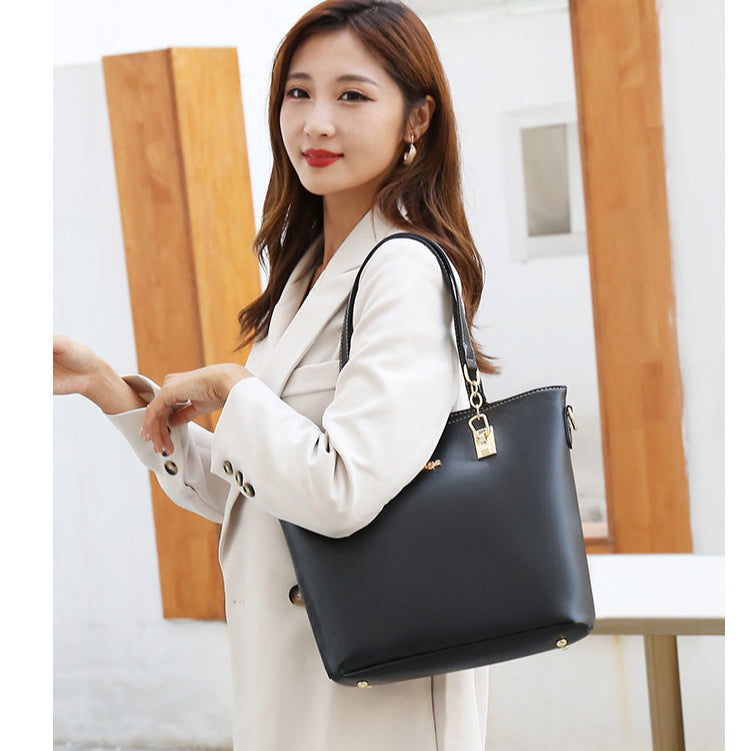 Set 6 Genti din Piele Ecologica, Model Lucios, Rosu