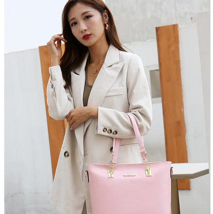 Set 6 Genti din Piele Ecologica, Model Lucios, Rosu