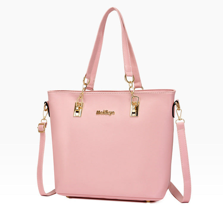 Set 6 Genti din Piele Ecologica, Model Lucios, Rosu