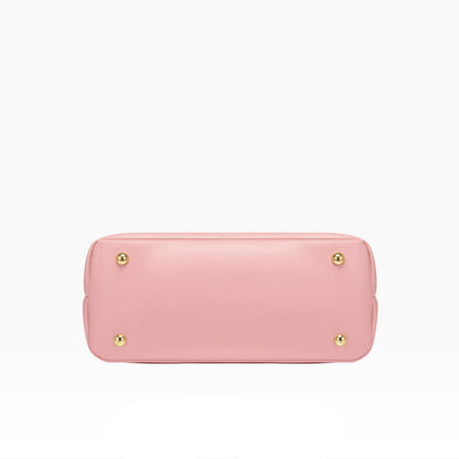 Set 6 Genti din Piele Ecologica, Model Lucios, Negru