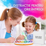 Pensula Magică cu Lumină pentru Pictură Fără Pete