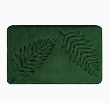 Set 4 Covorașe de Baie Antiderapante, Verde