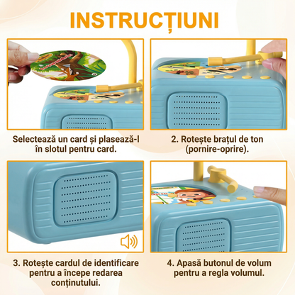 Jucărie Muzicală Interactivă cu Muzică și Povești