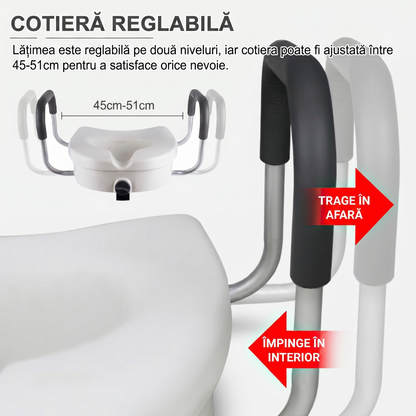 Înălțător pentru Toaletă cu Brațe