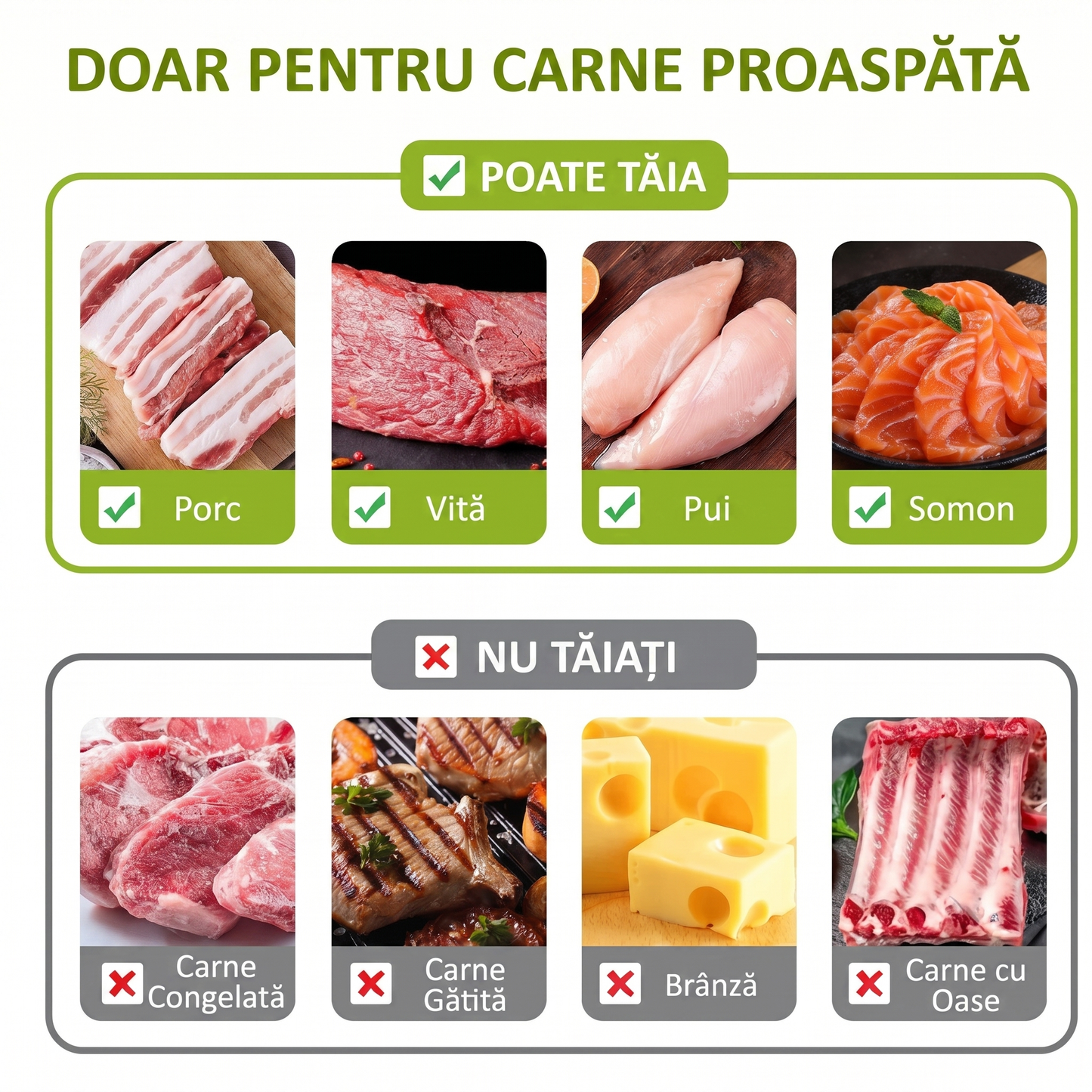 Feliator Manual pentru Carne