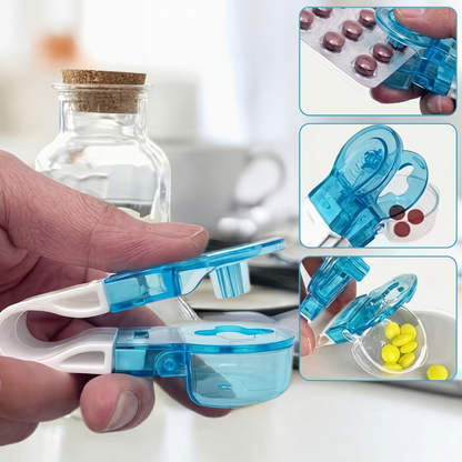 Extractor Portabil de Pastile cu Cutie pentru Pastile