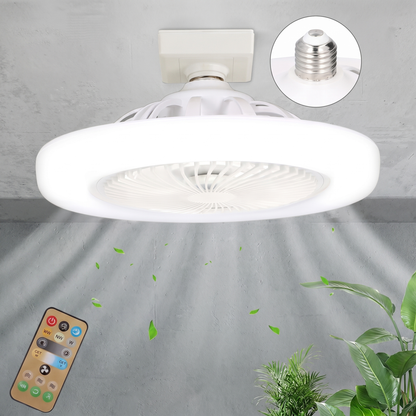 Lampă LED cu Ventilator