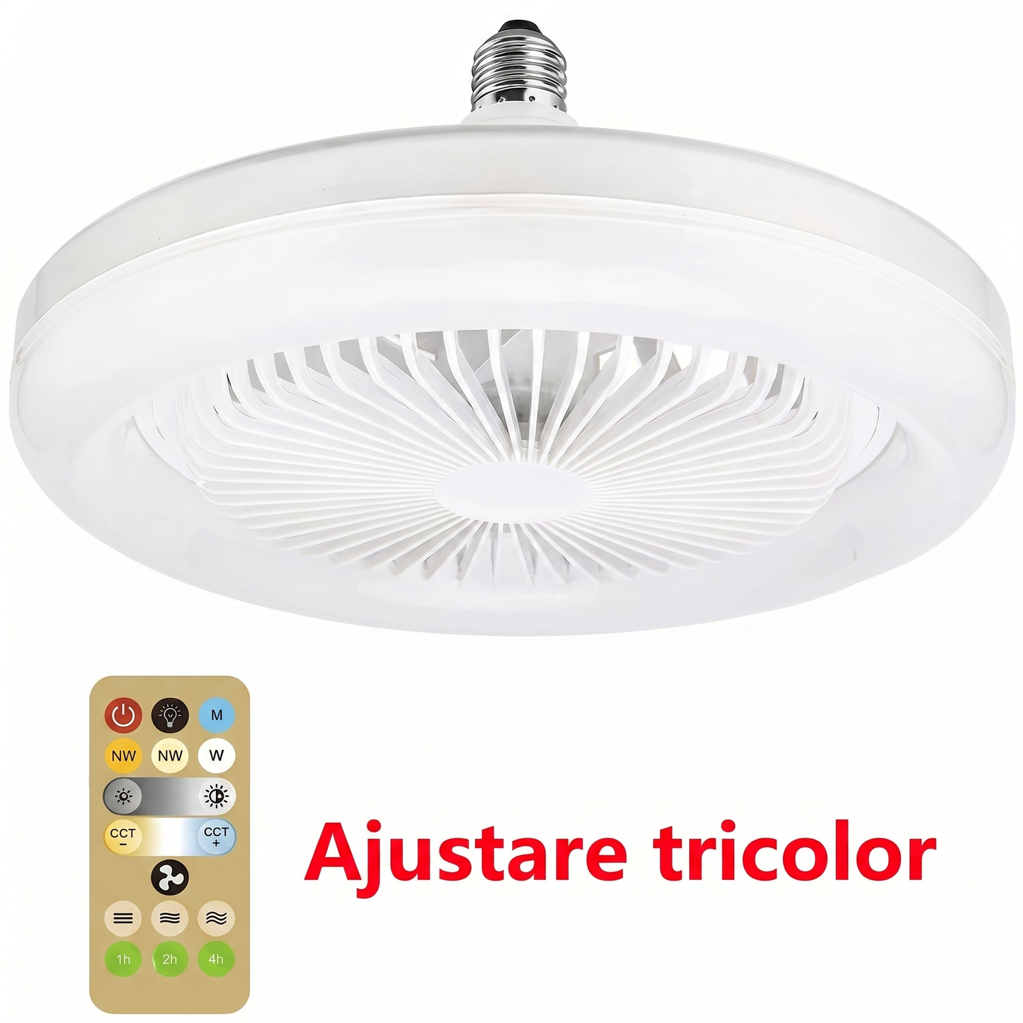 Lampă LED cu Ventilator
