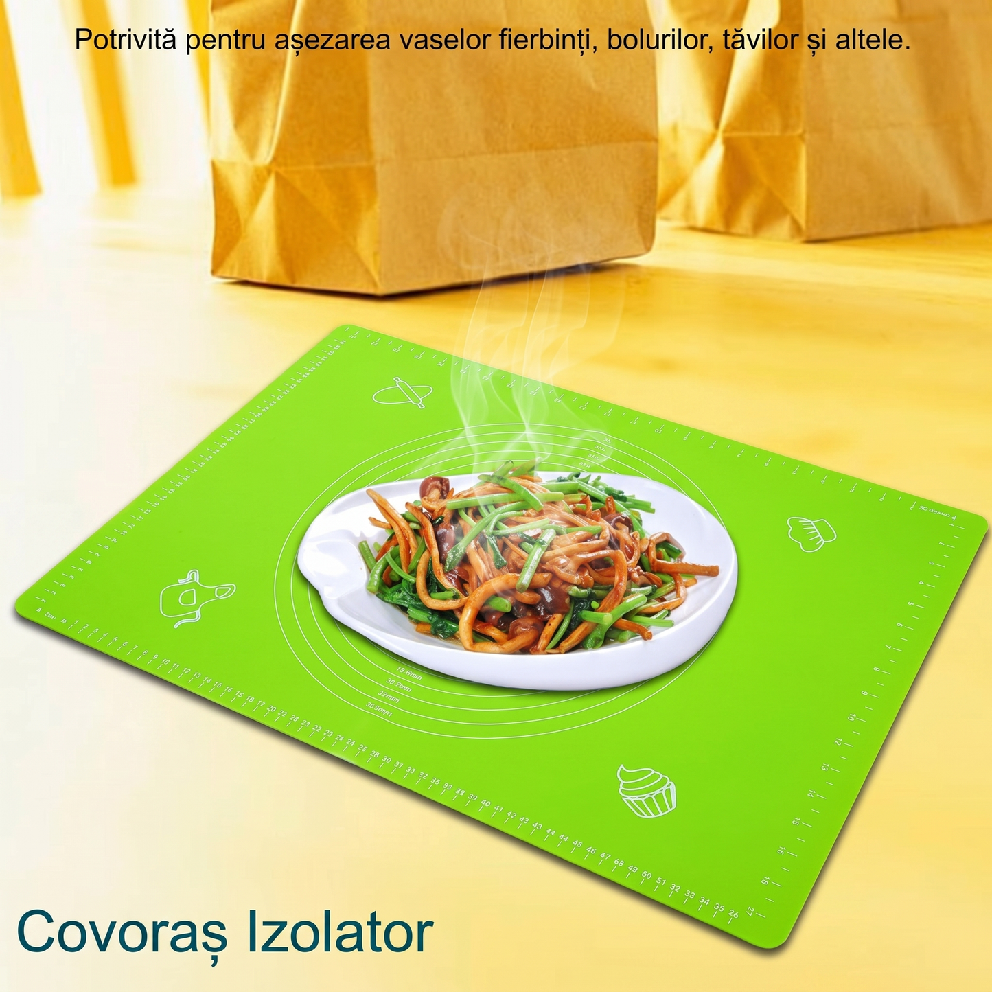 Planșă din Silicon pentru Aluat