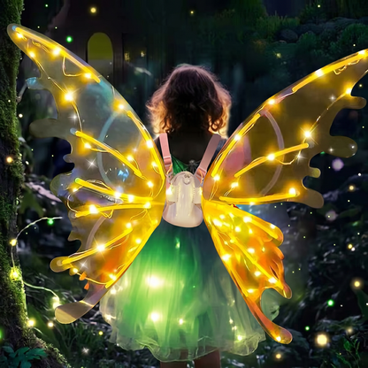 Aripi de Fluture cu LED-uri Colorate pentru Copii
