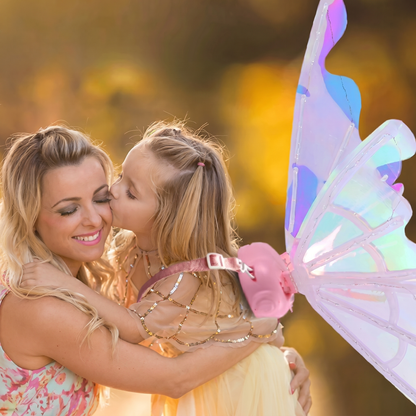 Aripi de Fluture cu LED-uri Colorate pentru Copii