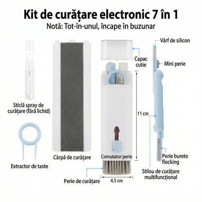 Kit Multifuncțional de Curățare Produse Electronice