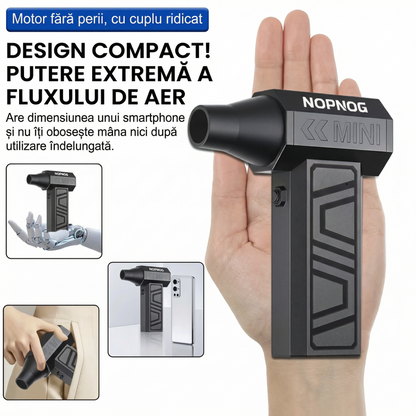 Suflantă Electrică Portabilă cu Ventilator Jet