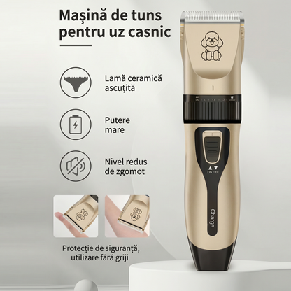 Mașină de Tuns pentru Animale de Companie