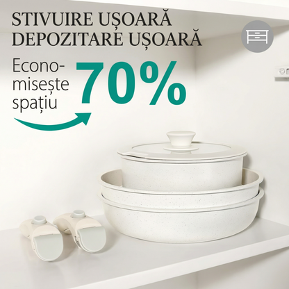 Set de Vase de Gătit 9 Piese