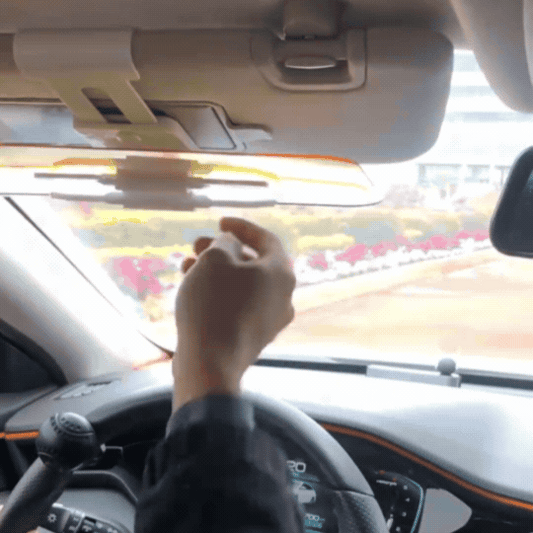 Parasolar 2 în 1 Polarizat pentru Parbriz cu Reducere a Reflexelor și Protecție UV, Potrivit pentru Utilizare Zi și Noap – Ofertele Zilei