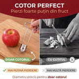 Cotor perfect, pierzi foarte puțin din fruct