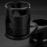 Suport de pahar auto 2 în 1, negru carbon – Ofertele Zilei