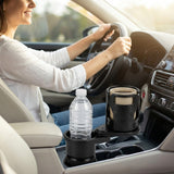 Suport de pahar auto 2 în 1, negru carbon – Ofertele Zilei