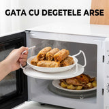 Raft 3 în 1 pentru cuptorul cu microunde