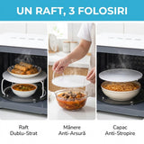Raft 3 în 1 pentru cuptorul cu microunde