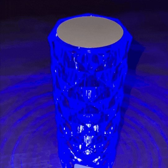 Lampă LED de Birou cu Cristale – Ofertele Zilei