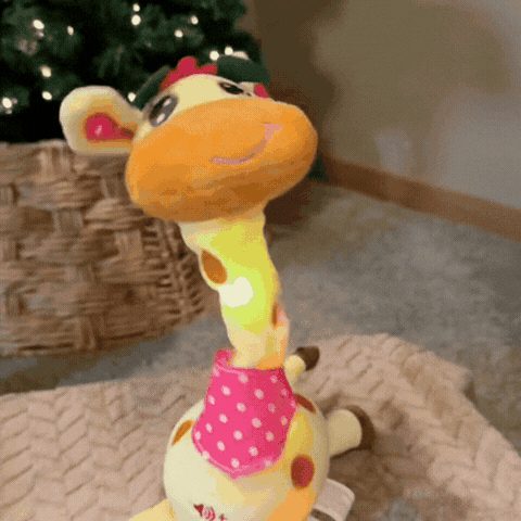 Girafă de Pluș Interactivă