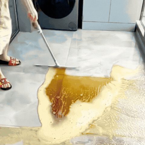 Mătura Magică — cu Racletă pentru Suprafețe Umede și Uscate