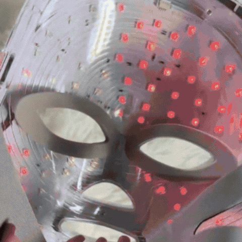 Masca Facială cu LED cu 7 Culori