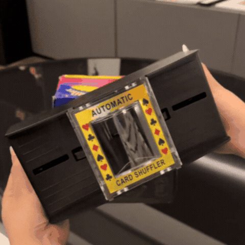 Mașină Automată Electrică de Amestecat Cărți cu Două Sloturi