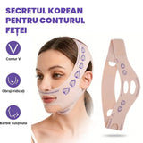 Bandă Korean V-Line: secretul Korean pentru conturul feței