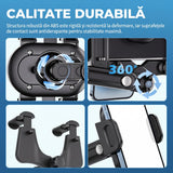 Suport Auto pentru Telefon Rotativ 360° și Retractabil – Ofertele Zilei