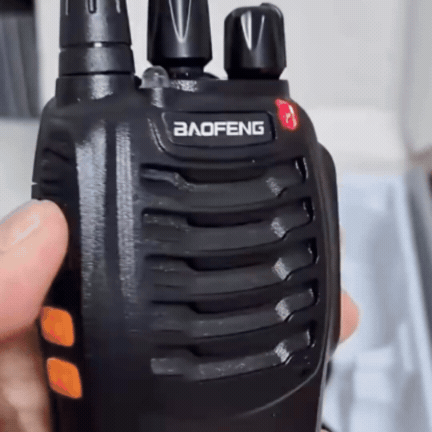 Set de 2 Stații Radio cu Acumulator Reîncărcabil