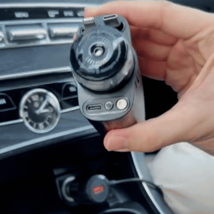 Încărcător Auto 3-în-1 „Cerul Înstelat” – Încărcare Rapidă, Aromaterapie, Ventilator